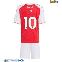 Maglie da calcio Arsenal Eberechi Eze #10 Prima Maglia Bambino 2025-26 Manica Corta + Pantaloni corti)